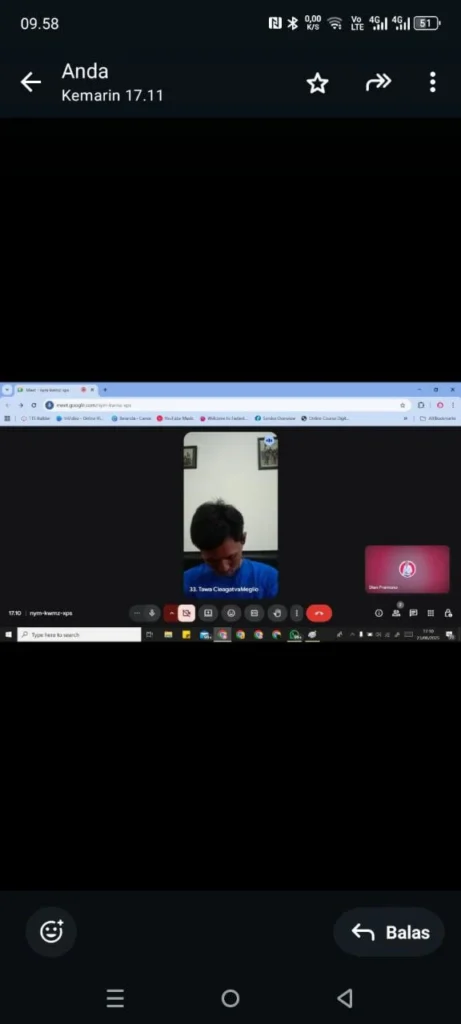 suasana hipnoterapi online bersama Anxiety Center Hipnolink